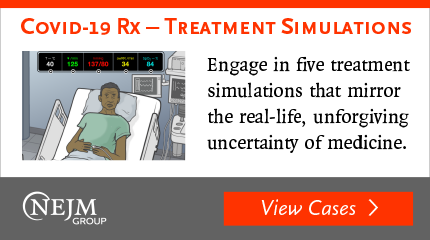NEJM Group COVID-19 Rx - Treatment Simulations