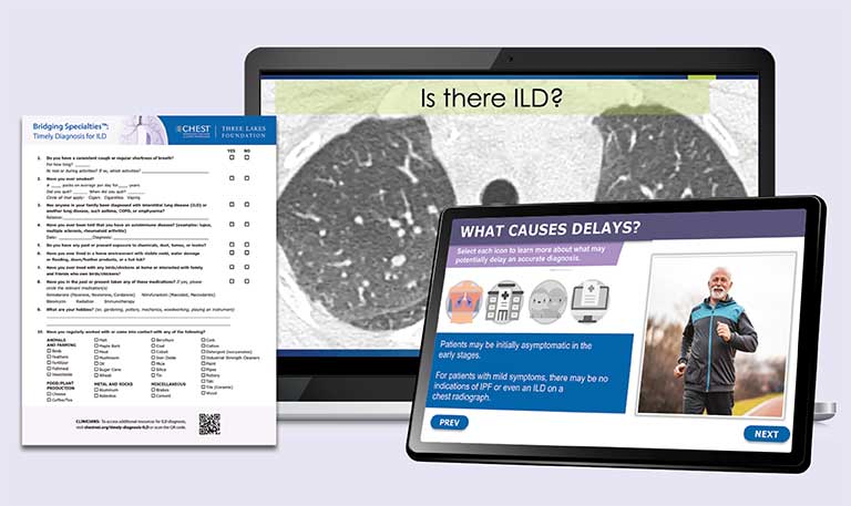 A bundle of offerings from the ILD Clinician Toolkit