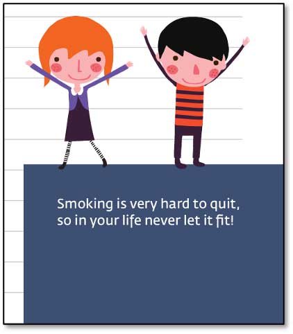 The Smoke Free Greece campaign put an emphasis on smoking prevention for its youth audience.