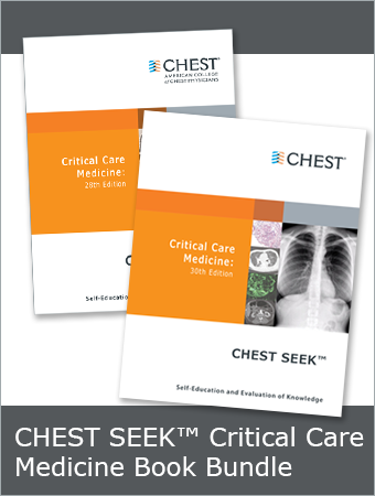CHEST SEEK Critical Care Medicine book bundle