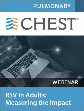 RSV in Adults: Measuring the Impact
