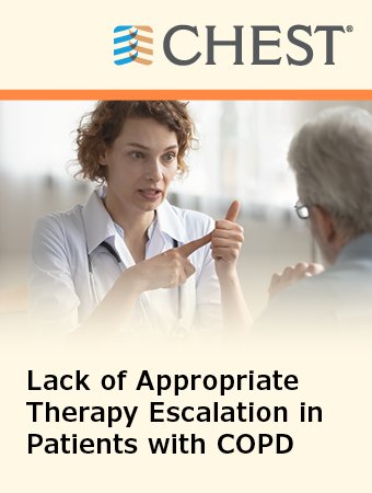 Lack of Appropriate Therapy Escalation in Patients with COPD