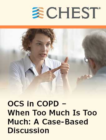 OCS in COPD – When Too Much Is Too Much: A Case-Based Discussion