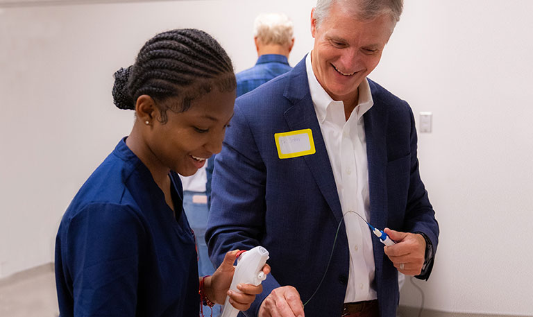 CHEST Board of Regents mentoring high school youth