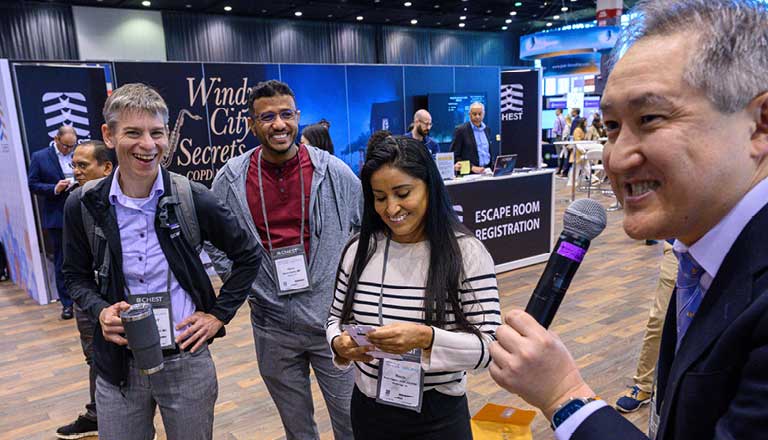 Attendees in front of Windy City Secrets