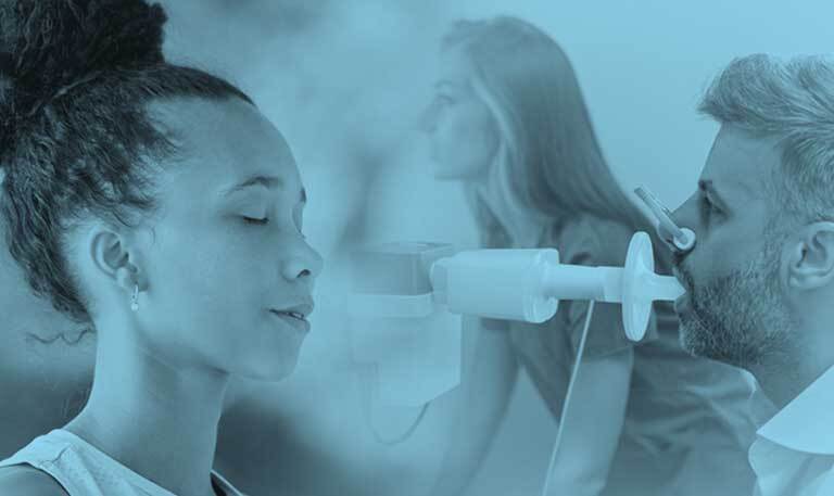 Artisitc representation of respiratory care