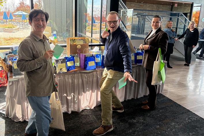 CHEST staff attends the annual CHEST and Glenview Chamber of Commerce Wellness Fair