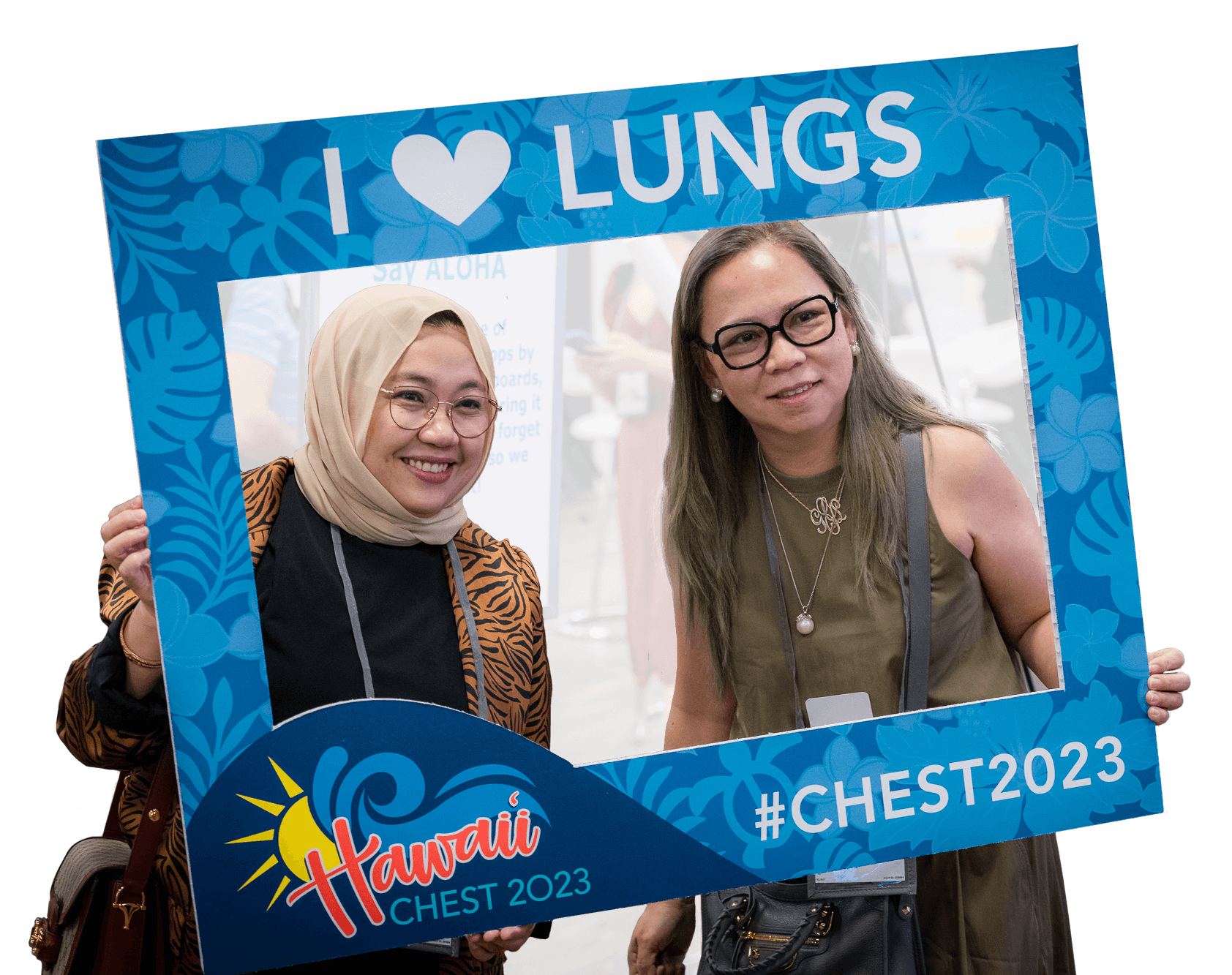 attendees at CHEST 2023 in Hawaiʻi