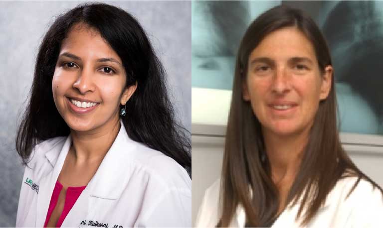 Bridging Specialties™: Timely Diagnosis for ILD steering committee members, Tejaswini Kulkarni, MD, MPH, FCCP, and Mary Beth Scholand, MD, FCCP