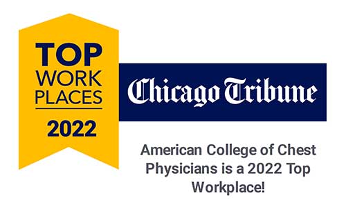TOP WORK PLACES 2022 | American College of Chest Physicians
