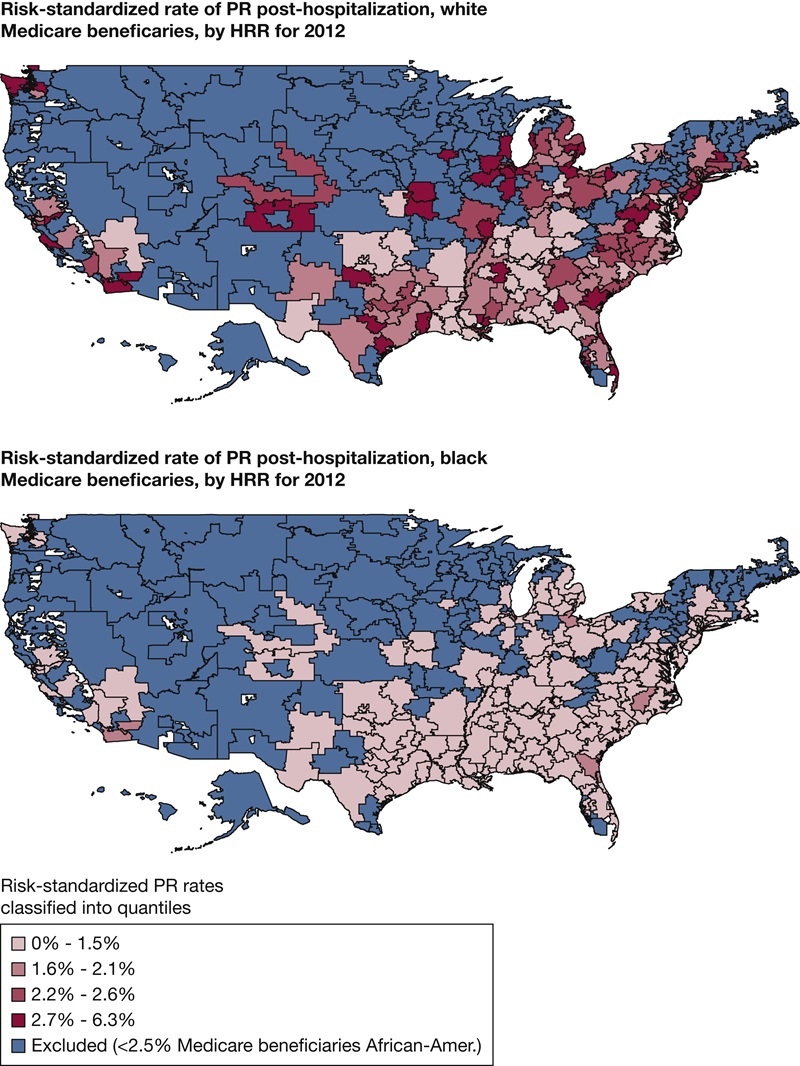 Risk-standardized rates