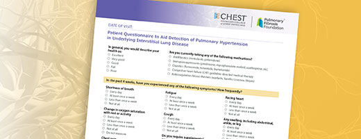PH-ILD patient questionnaire