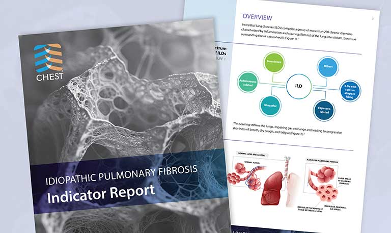 Pages from the Idiopathic Pulmonary Fibrosis Indicator Report